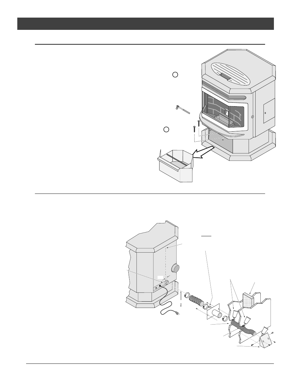 Installation, Mobile home requirements, Outside air (used for combustion) | Avalon Firestyles Astoria 2001 to 2002 User Manual | Page 12 / 40