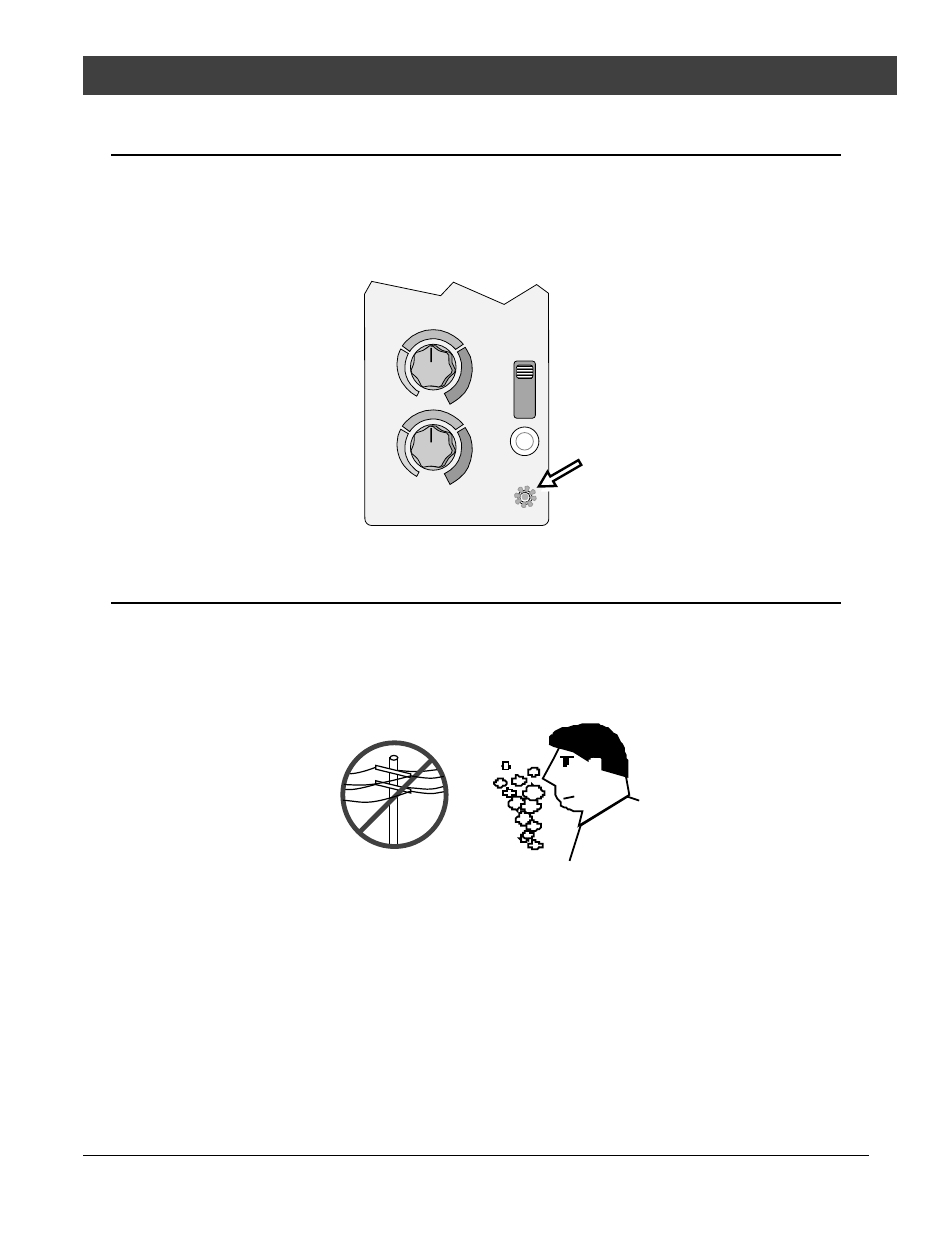 Operation, Fault" light, Power outages | Avalon Firestyles Astoria 2001 to 2002 User Manual | Page 25 / 40