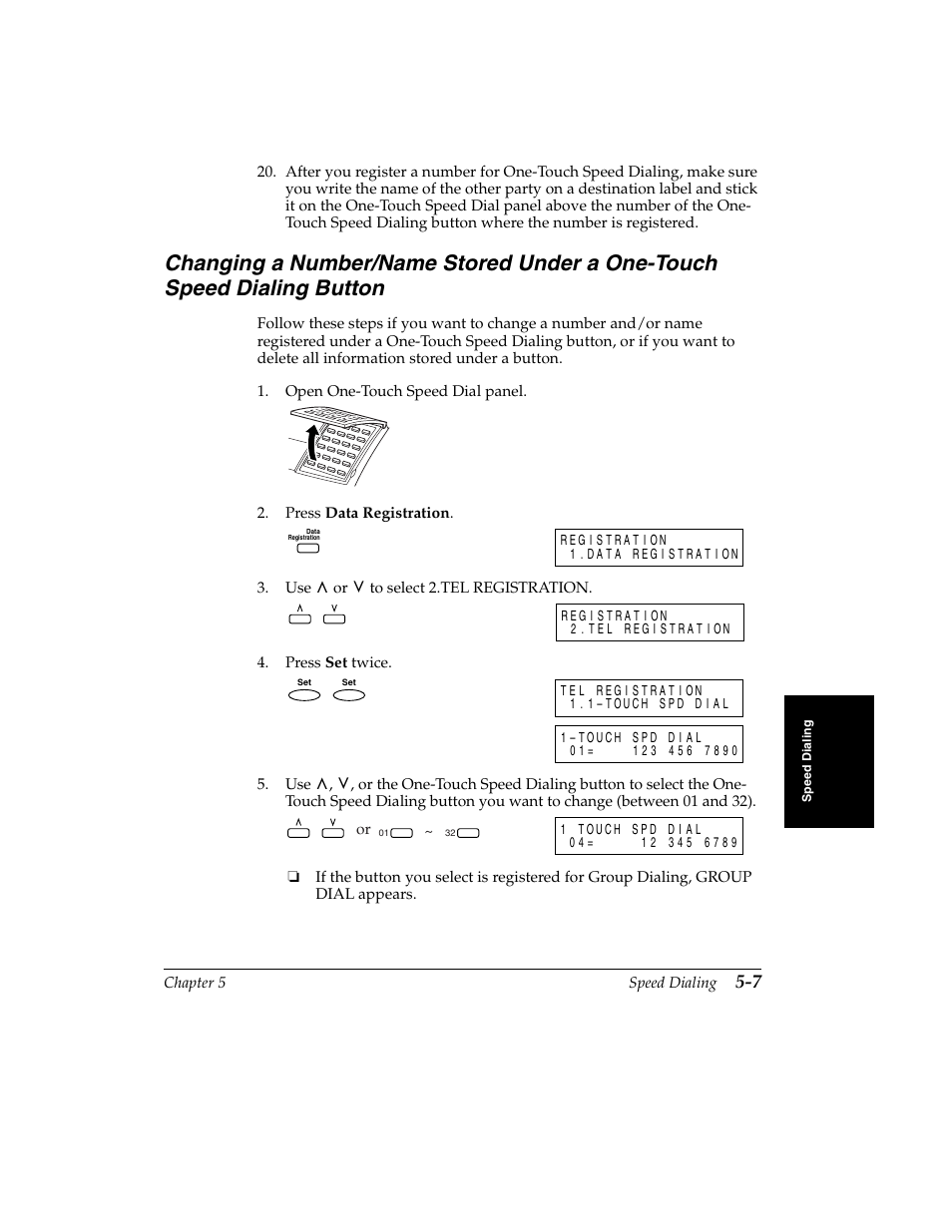 Dialing button | Canon H12157 User Manual | Page 119 / 359
