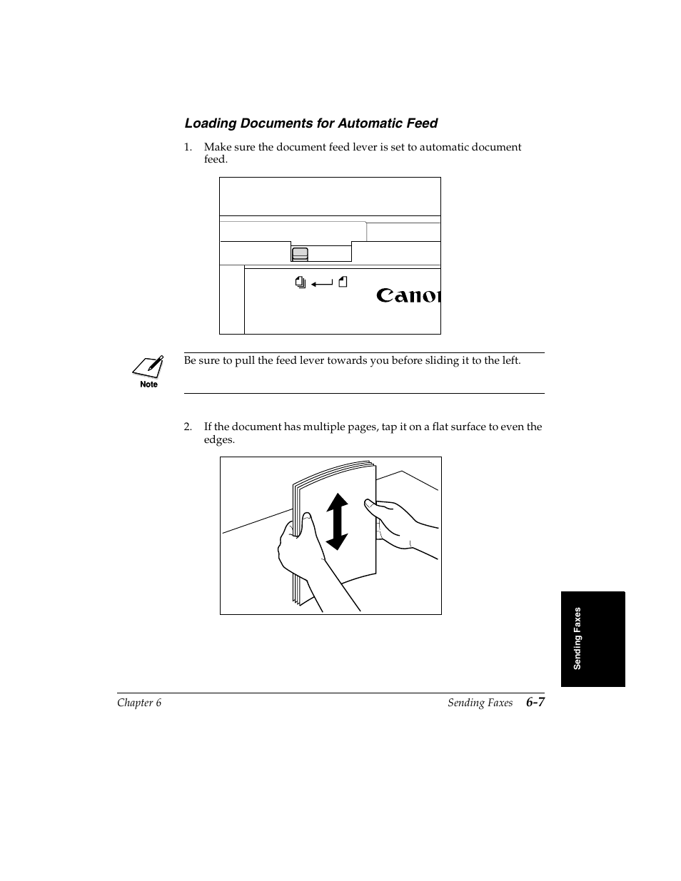 Loading documents for automatic feed | Canon H12157 User Manual | Page 151 / 359