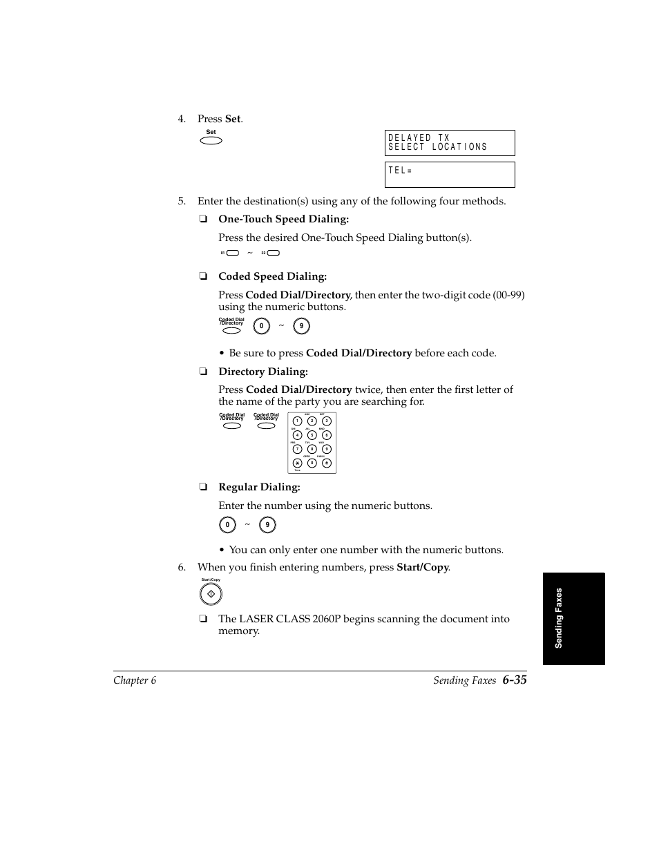 Chapter 6 sending faxes | Canon H12157 User Manual | Page 179 / 359
