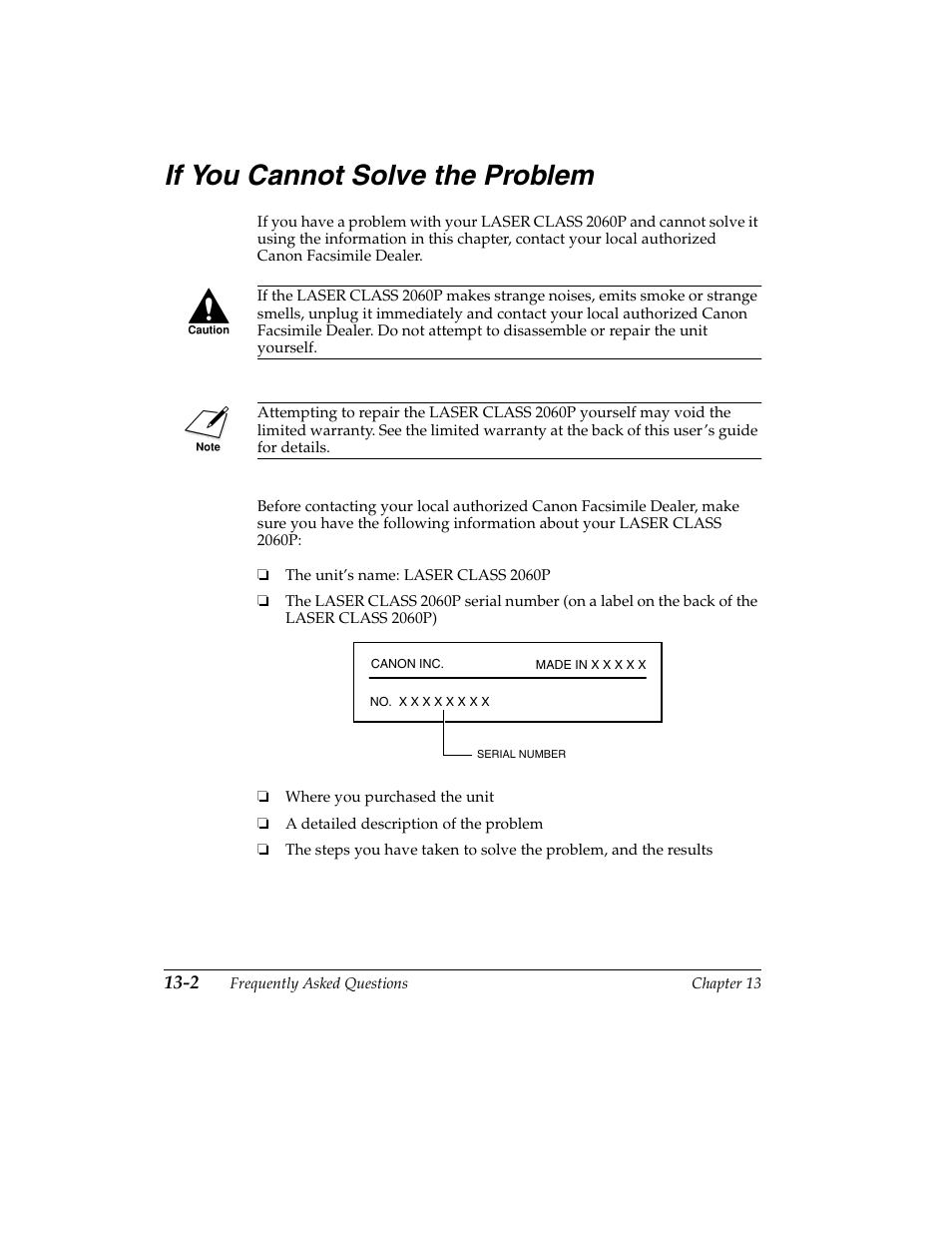 If you cannot solve the problem -2, If you cannot solve the problem | Canon H12157 User Manual | Page 250 / 359