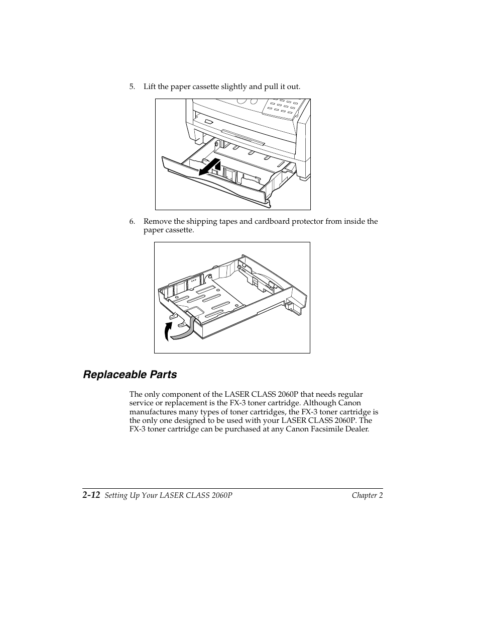 Replaceable parts -12, Replaceable parts | Canon H12157 User Manual | Page 46 / 359