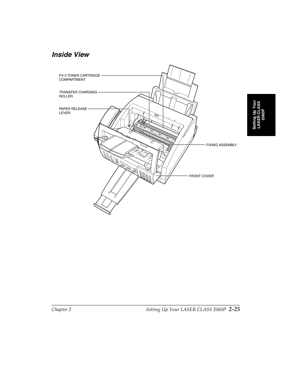 Inside view -25, Inside view | Canon H12157 User Manual | Page 59 / 359