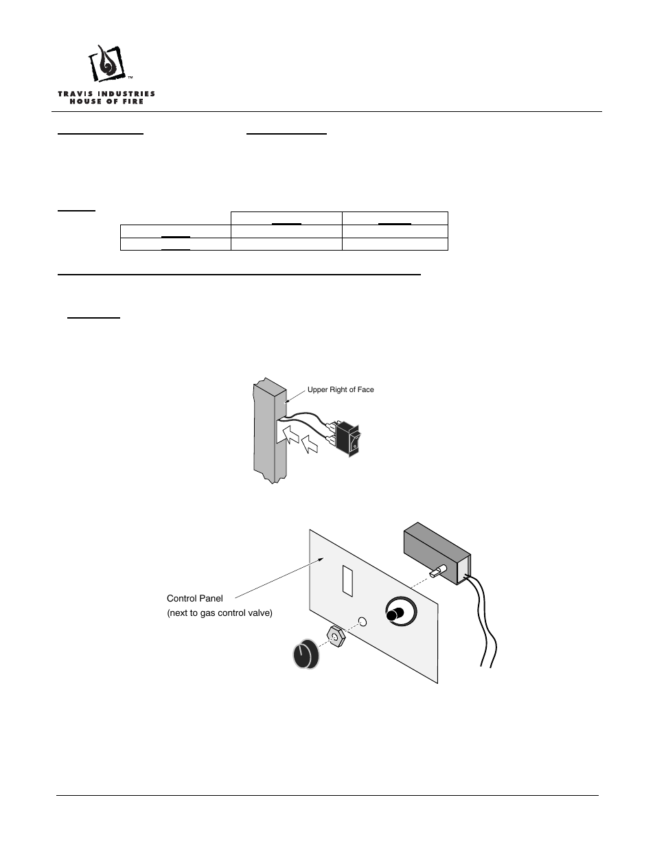 Avalon Firestyles DVS Double-Door Backing Plate User Manual | 4 pages
