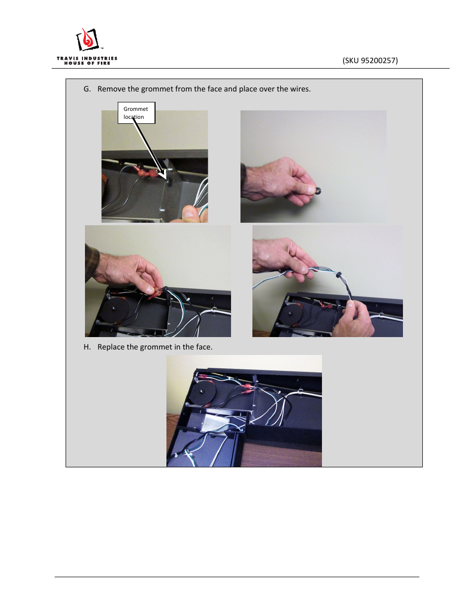 Dvs cypress face installation instructions | Avalon Firestyles DVS Cypress Face User Manual | Page 11 / 17