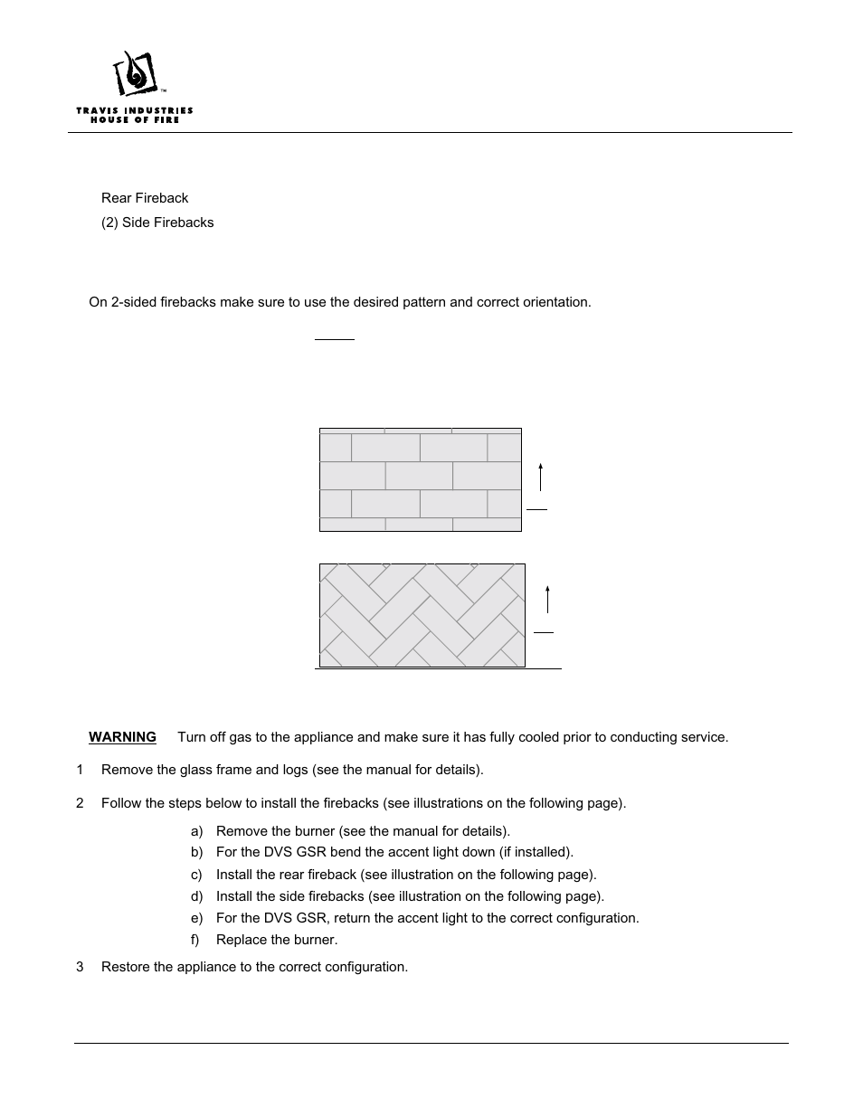 Avalon Firestyles DVS GSR Firebacks User Manual | 2 pages