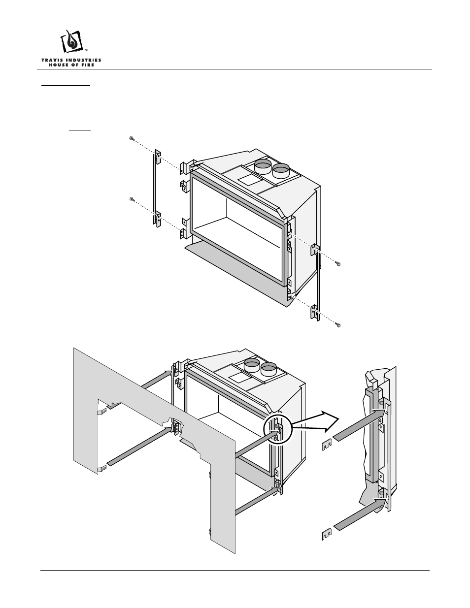 Piece surround panel (dvs/31 dvi) | Avalon Firestyles 1-Piece Surround Panel User Manual | Page 2 / 2