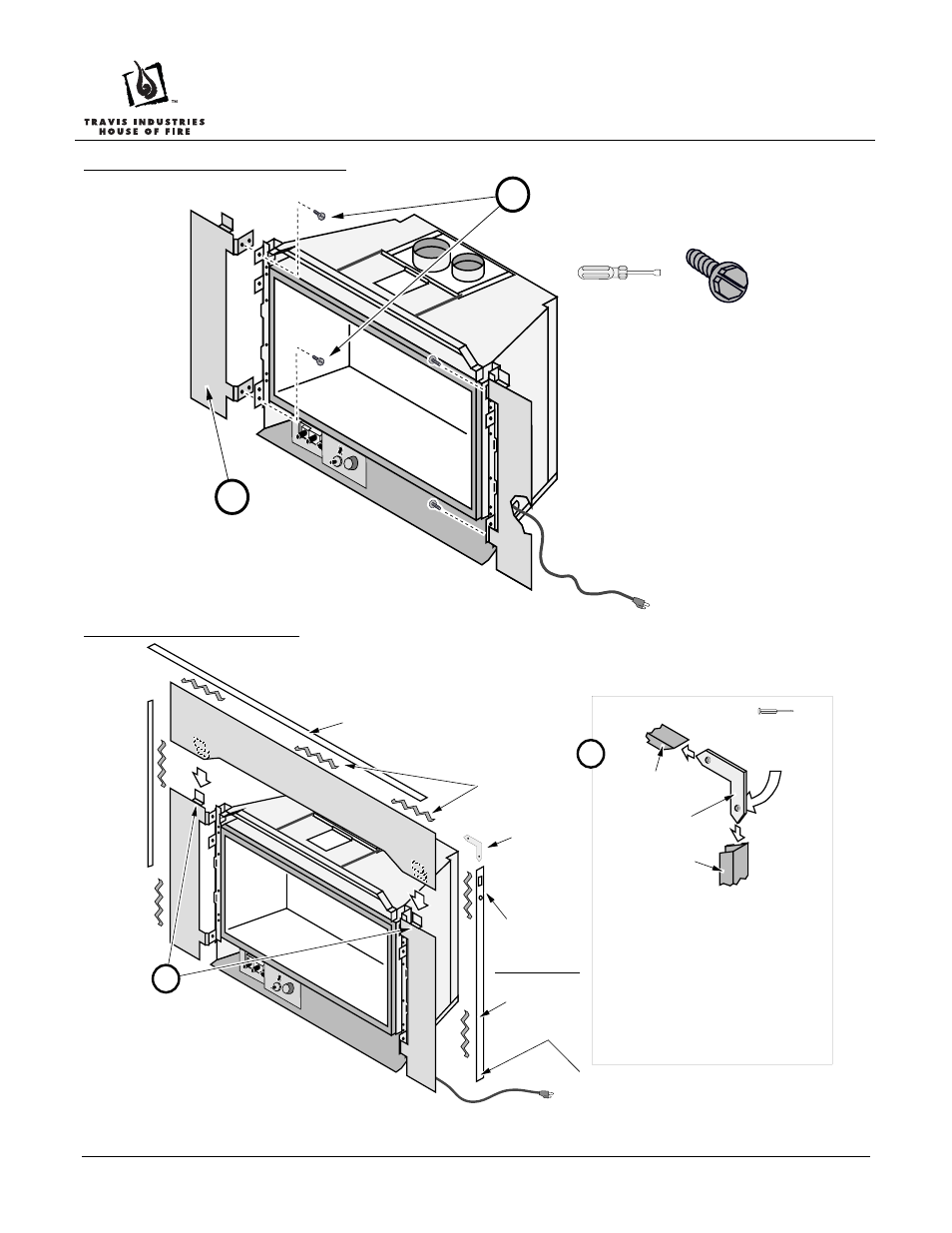 Surround panels (dvs/dvl ef ii) | Avalon Firestyles Surround Panels User Manual | Page 2 / 2