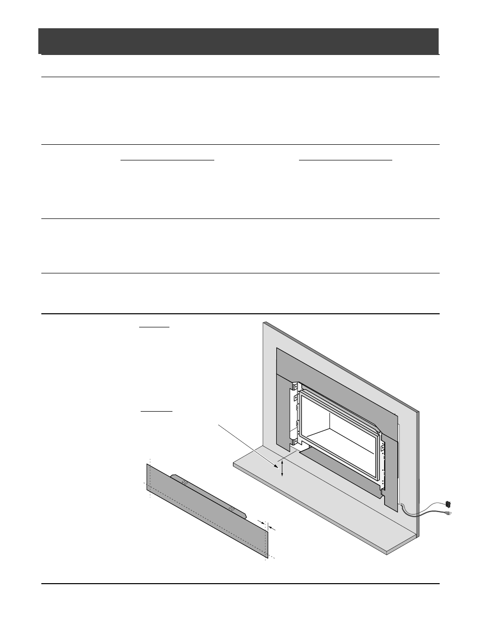 Avalon Firestyles Lower Panel User Manual | 2 pages