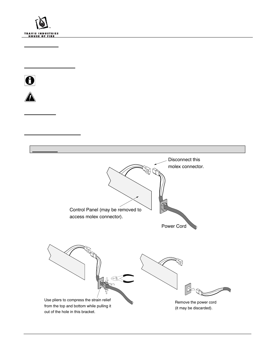 Avalon Firestyles Fireplace Insert Wiring Kit User Manual | 6 pages