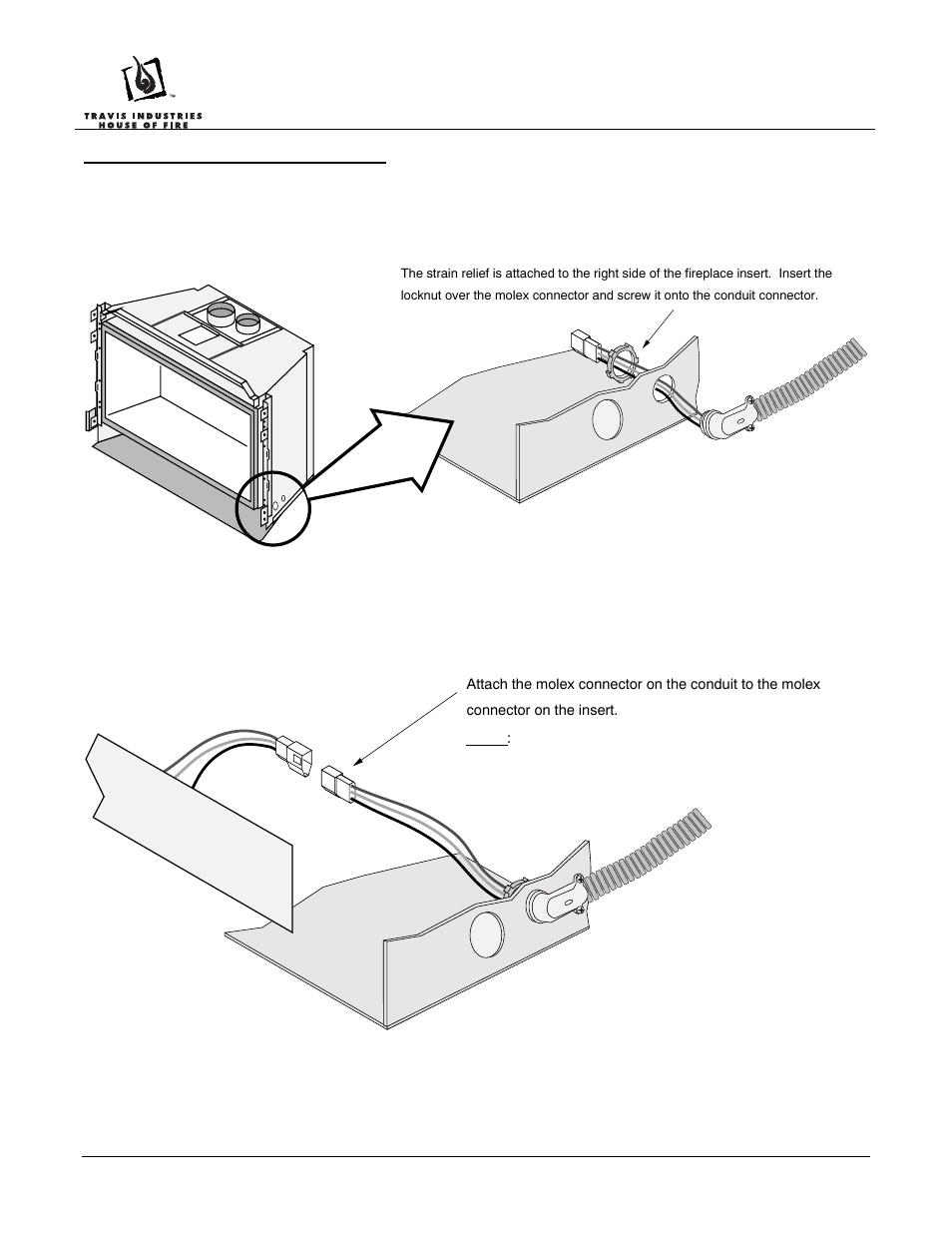 Wiring kit, gas & pellet inserts | Avalon Firestyles Fireplace Insert Wiring Kit User Manual | Page 2 / 6