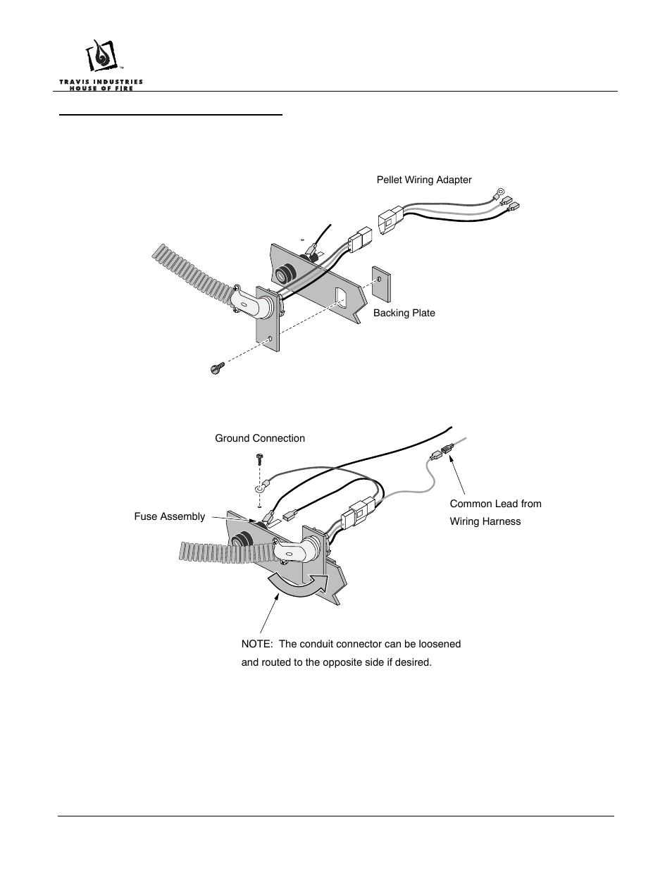 Wiring kit, gas & pellet inserts | Avalon Firestyles Fireplace Insert Wiring Kit User Manual | Page 5 / 6