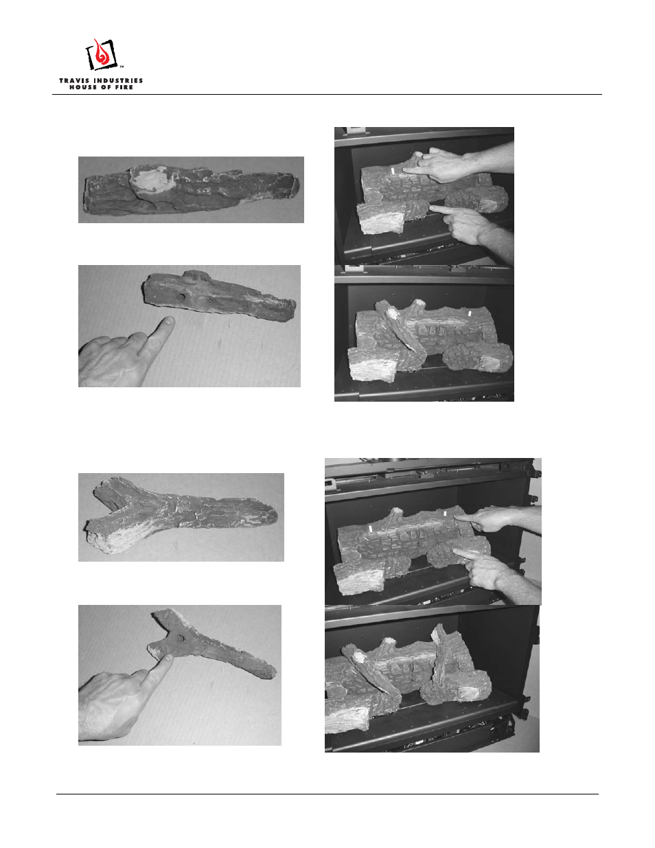 31 dvi insert log set installation instructions | Avalon Firestyles 31 DVI Insert Log Set User Manual | Page 3 / 4