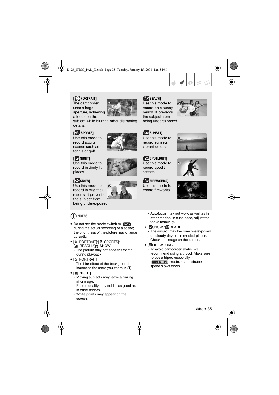 Canon DC301 User Manual | Page 35 / 87