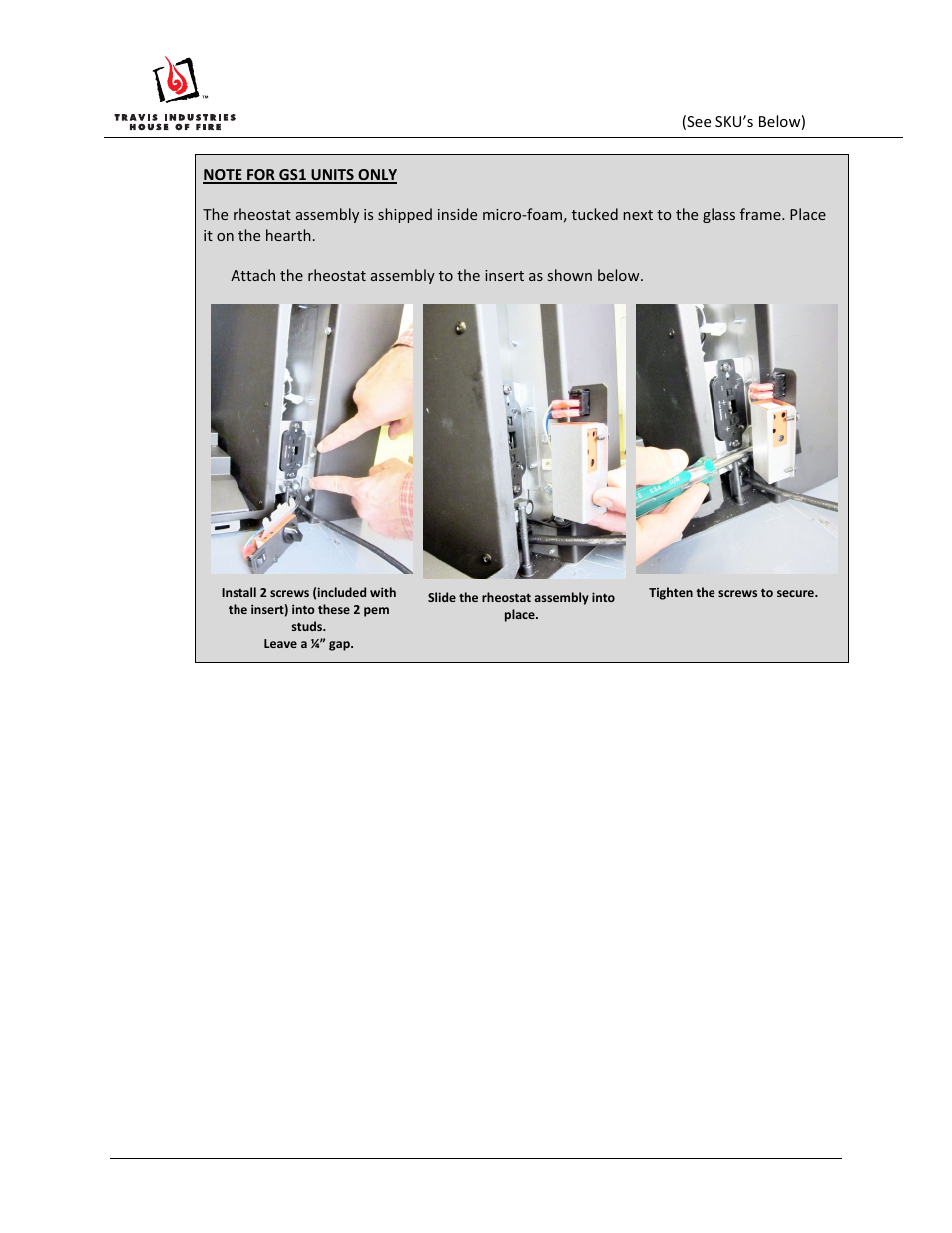 Avalon Firestyles 616 GSR 1-Piece Surround Panel User Manual | Page 4 / 4
