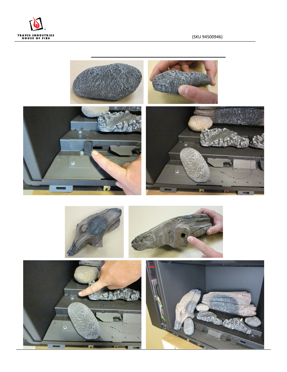 Avalon Firestyles 430 GSR2 Driftwood Log Set User Manual | Page 11 / 18