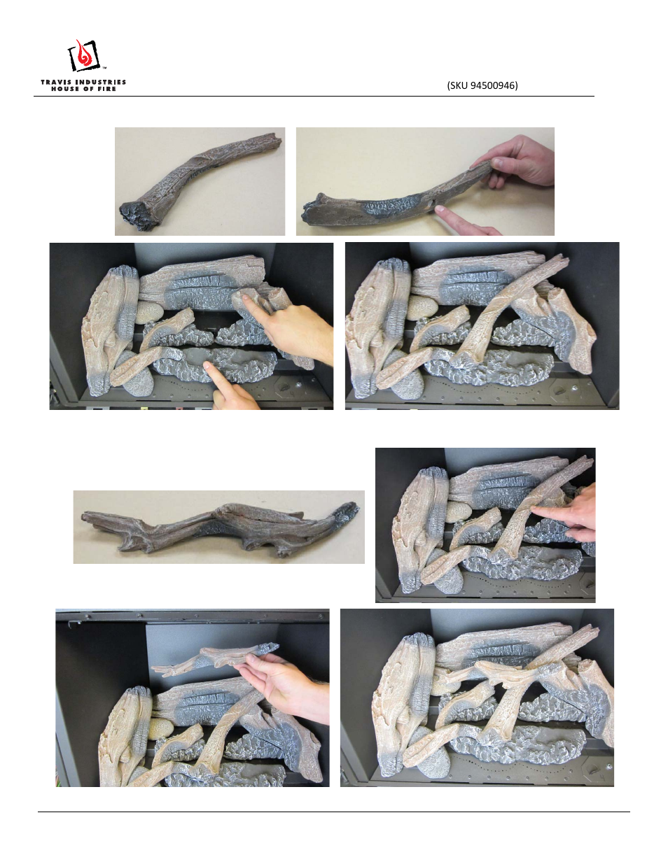 Avalon Firestyles 430 GSR2 Driftwood Log Set User Manual | Page 14 / 18