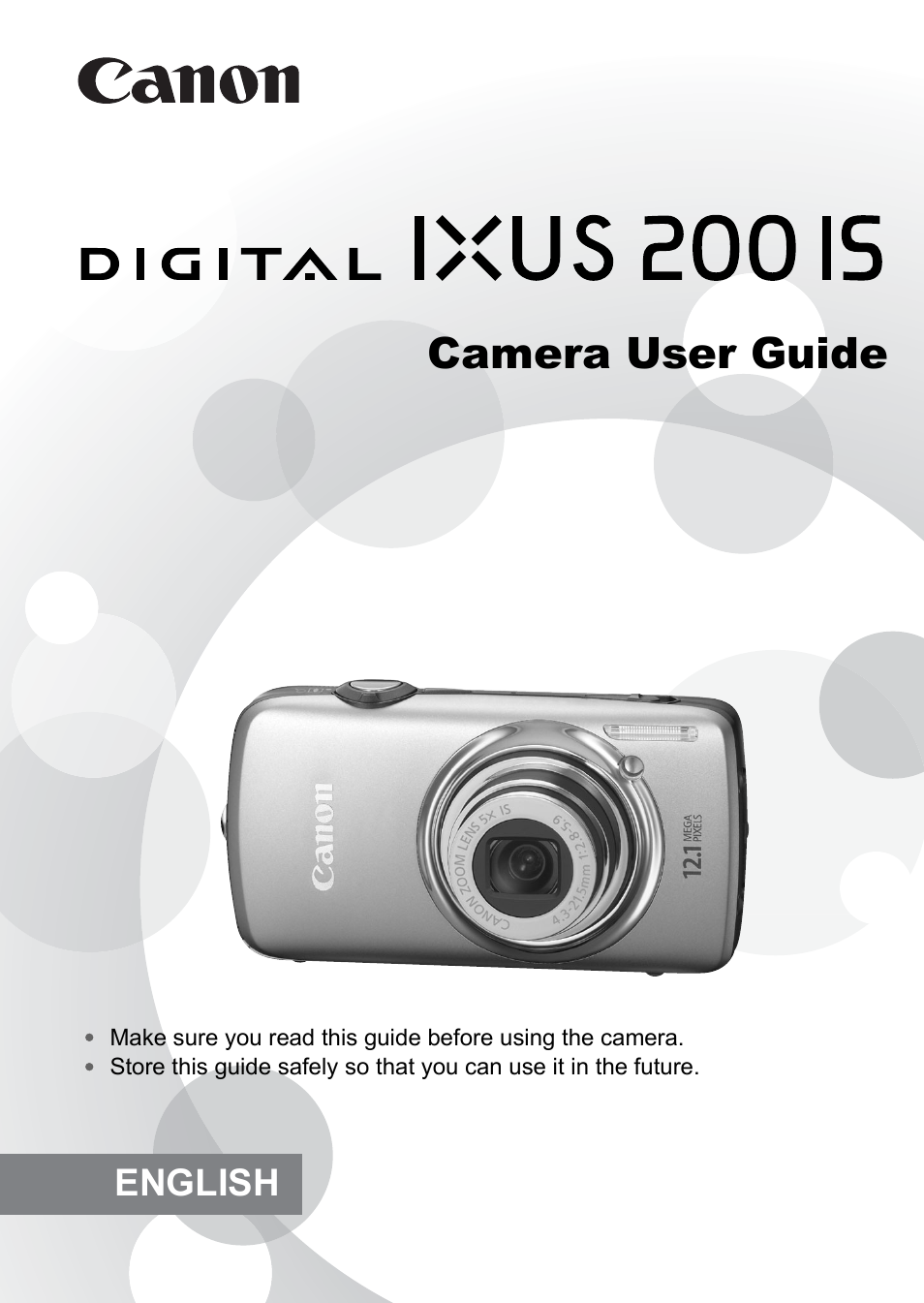 Canon 200 IS User Manual | 169 pages