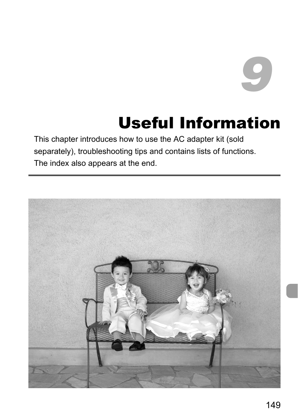 9 useful information | Canon 200 IS User Manual | Page 149 / 169