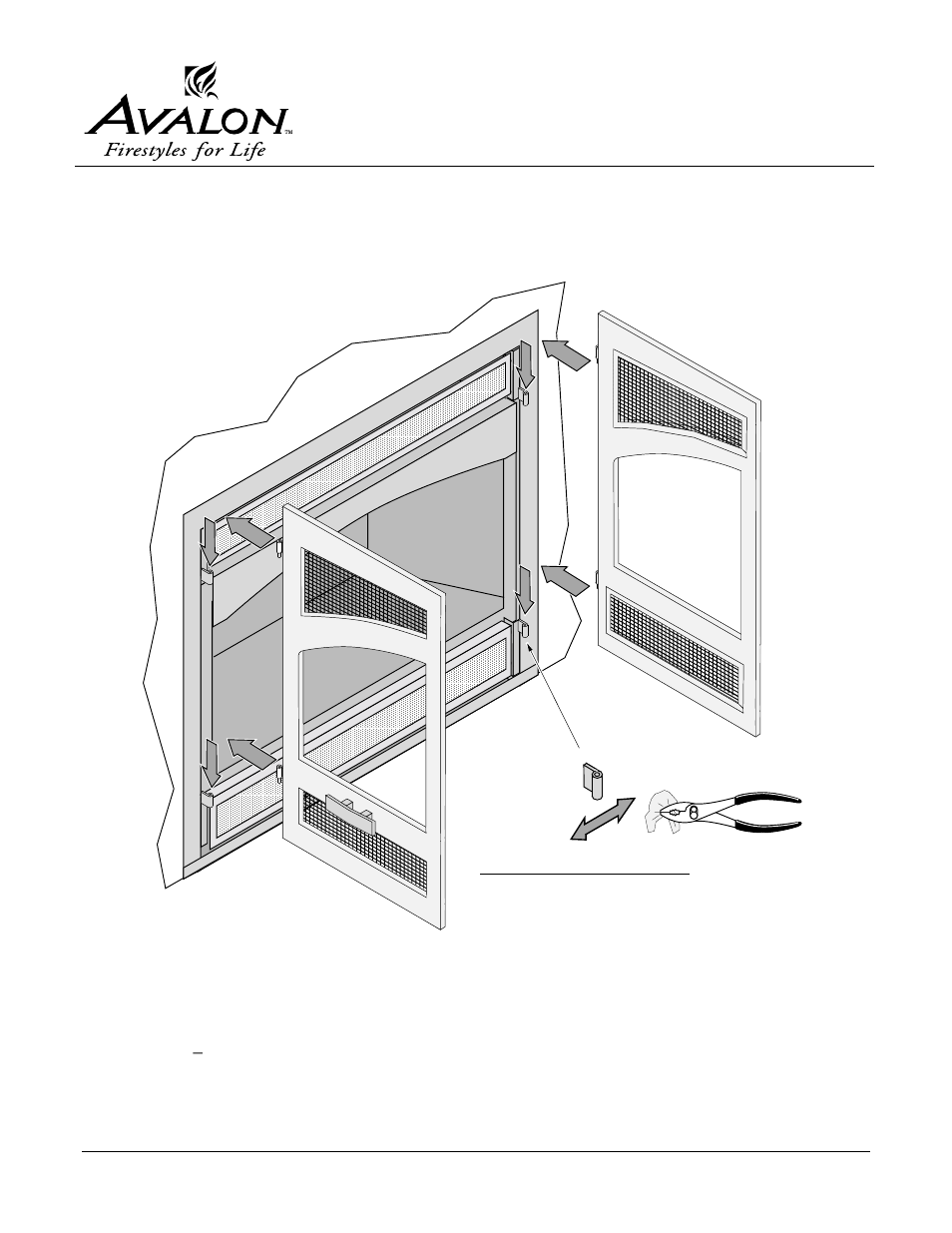 Winthrop (864) bungalow, tree of life | Avalon Firestyles 864 Winthrop Bungalow User Manual | Page 6 / 7