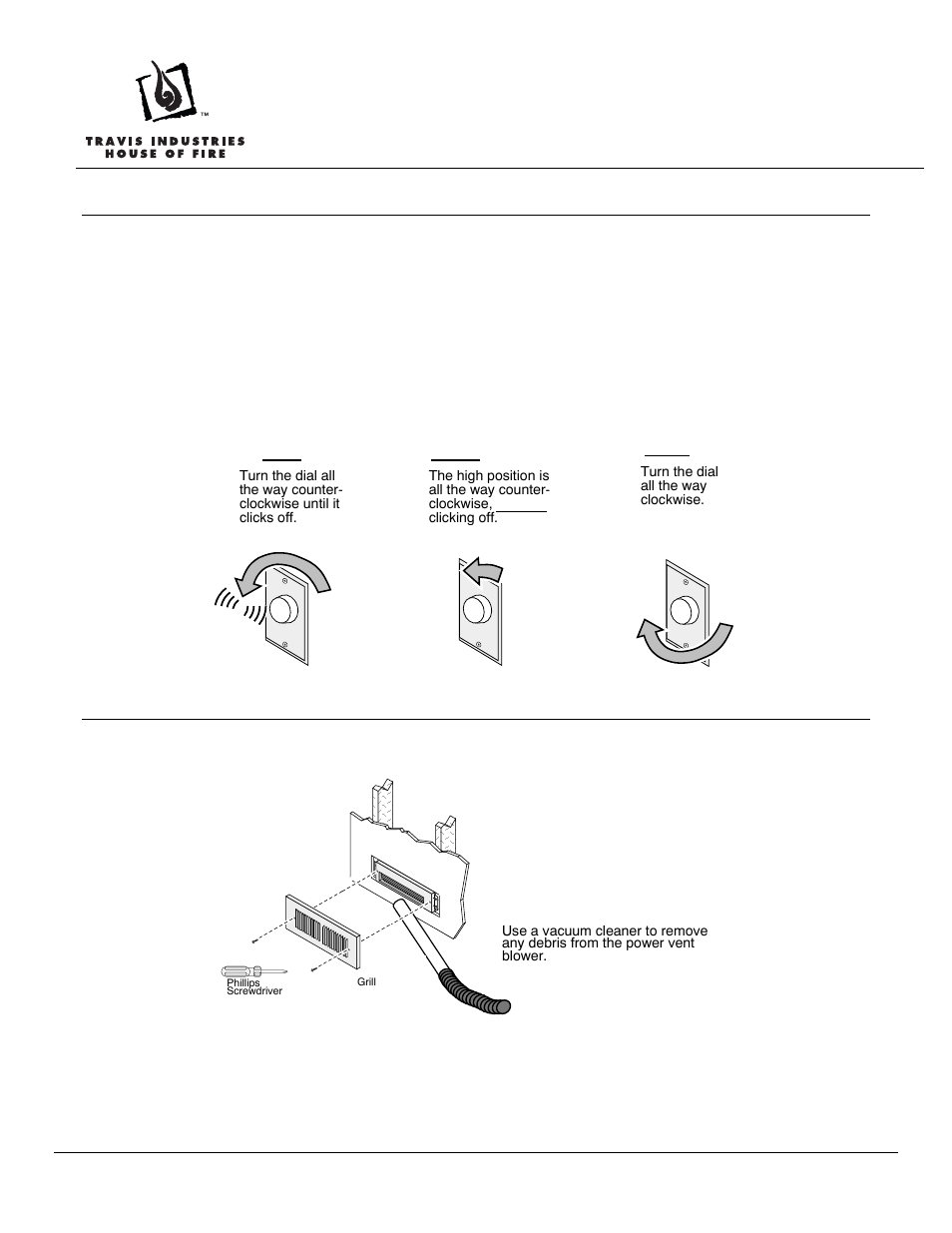 Extra room power heat duct instructions, Operating instructions, Maintenance instructions | Avalon Firestyles Extra Room Power Heat Duct User Manual | Page 11 / 11