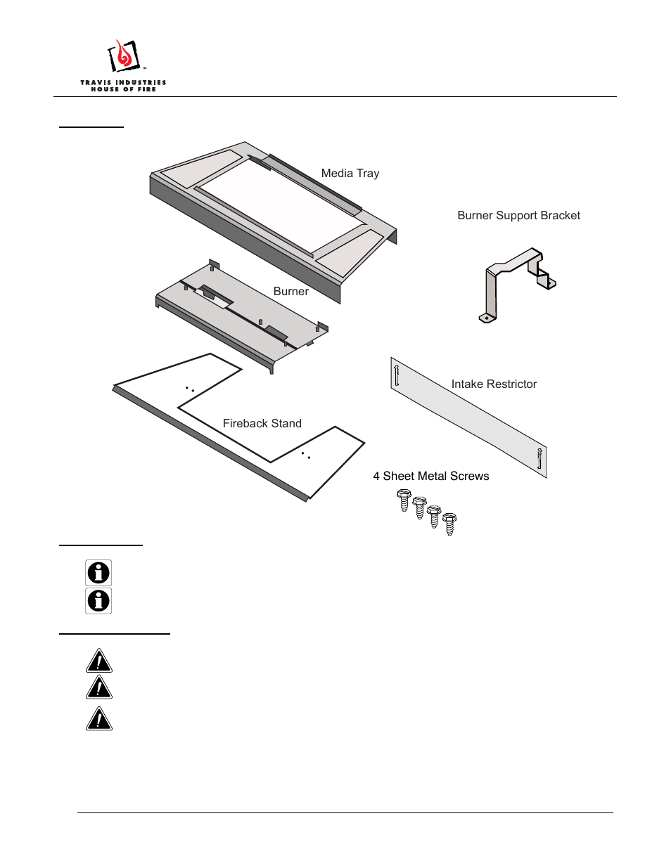 Avalon Firestyles 564 HO DiamondFyre Burner User Manual | 6 pages