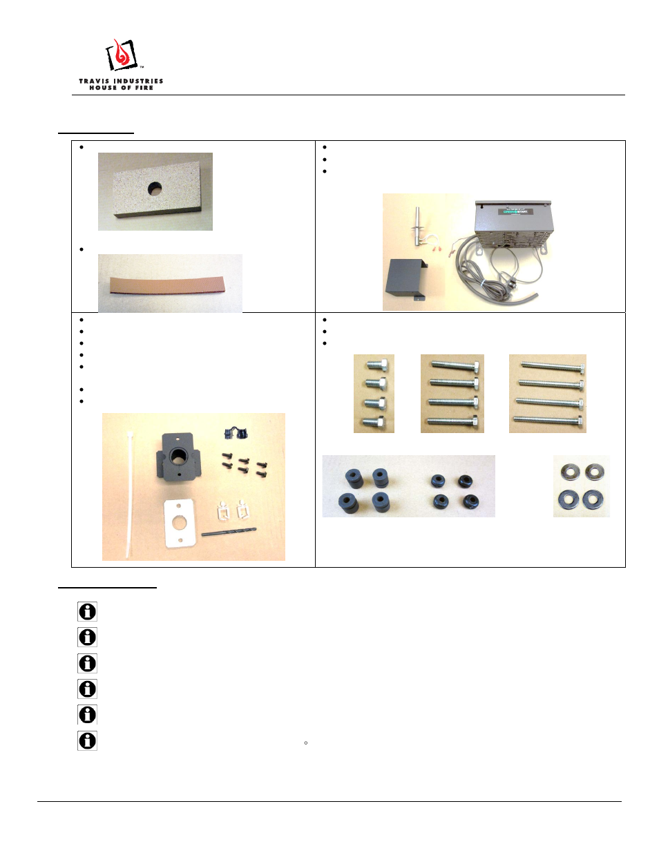 Packing list, Installation tips | Avalon Firestyles GreenStart Igniter 2 for Freestanding Stoves User Manual | Page 2 / 27