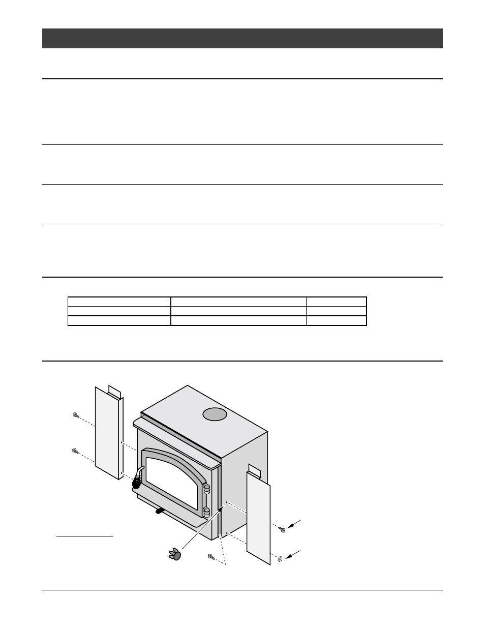 Avalon Firestyles 1250 Panel Set User Manual | 2 pages