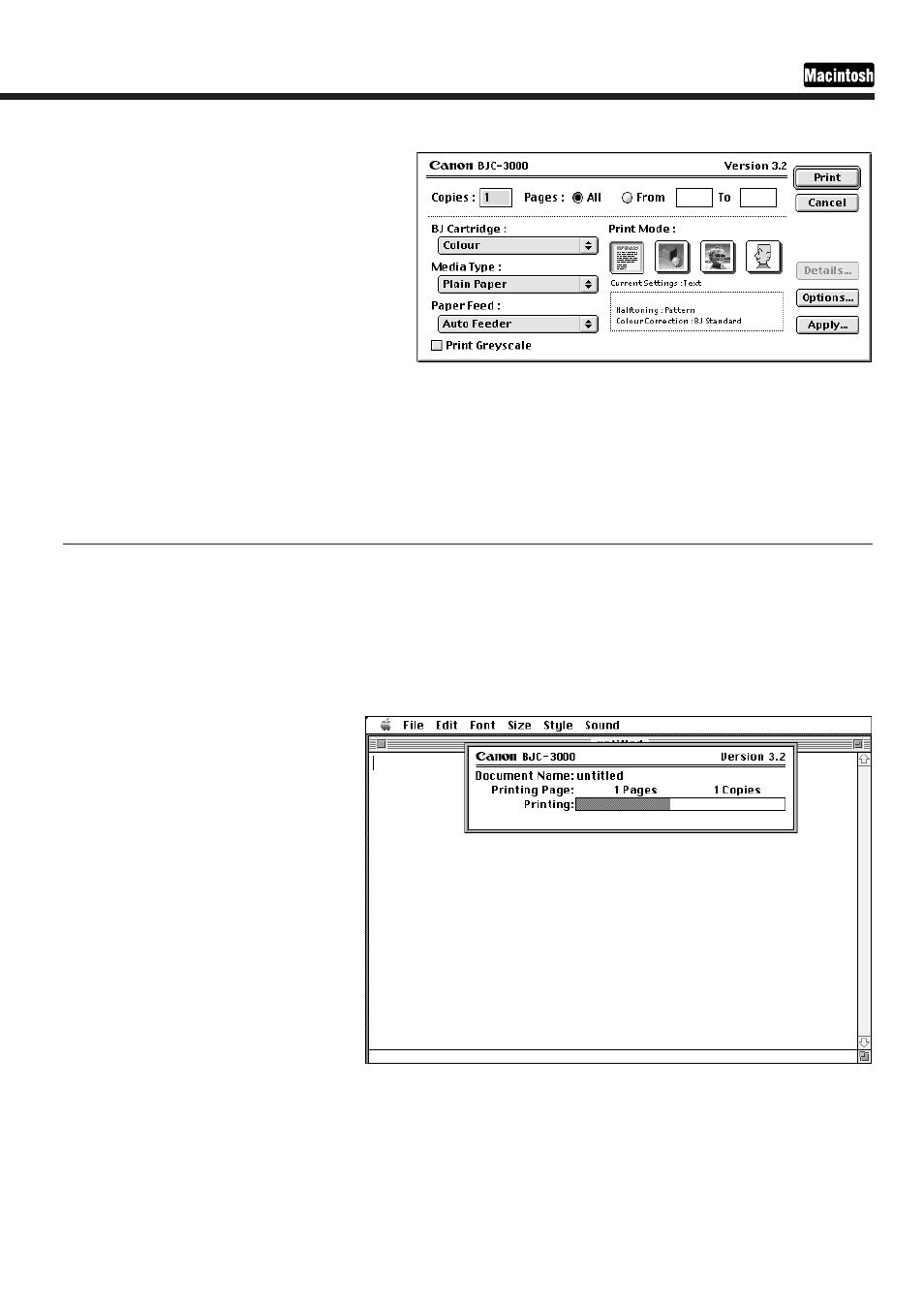 Canon BJC-3000 User Manual | Page 19 / 80