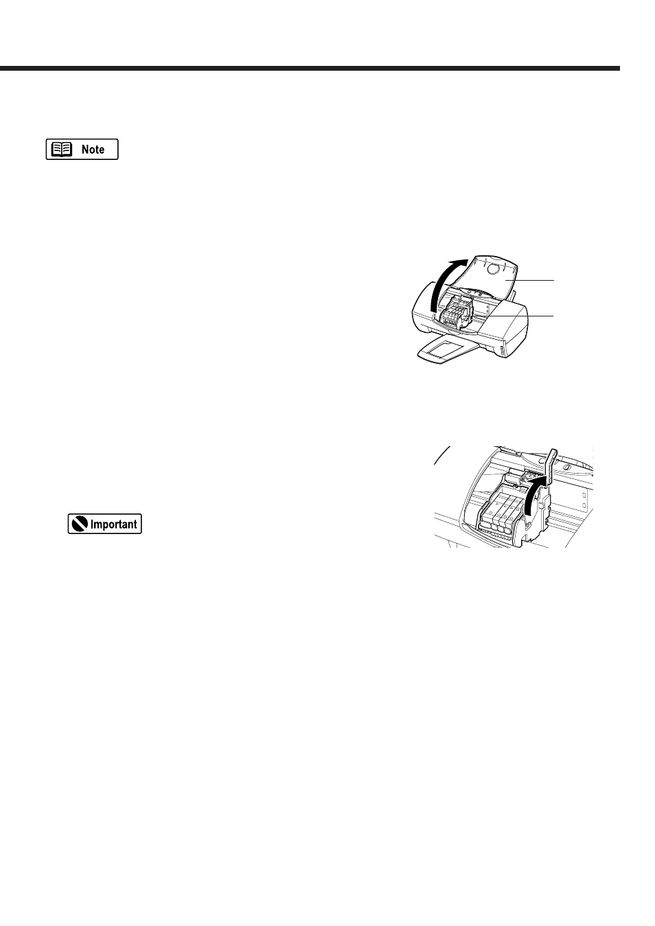 Chp.10: replacing the bj cartridge, Replacing the bj cartridge | Canon BJC-3000 User Manual | Page 35 / 80