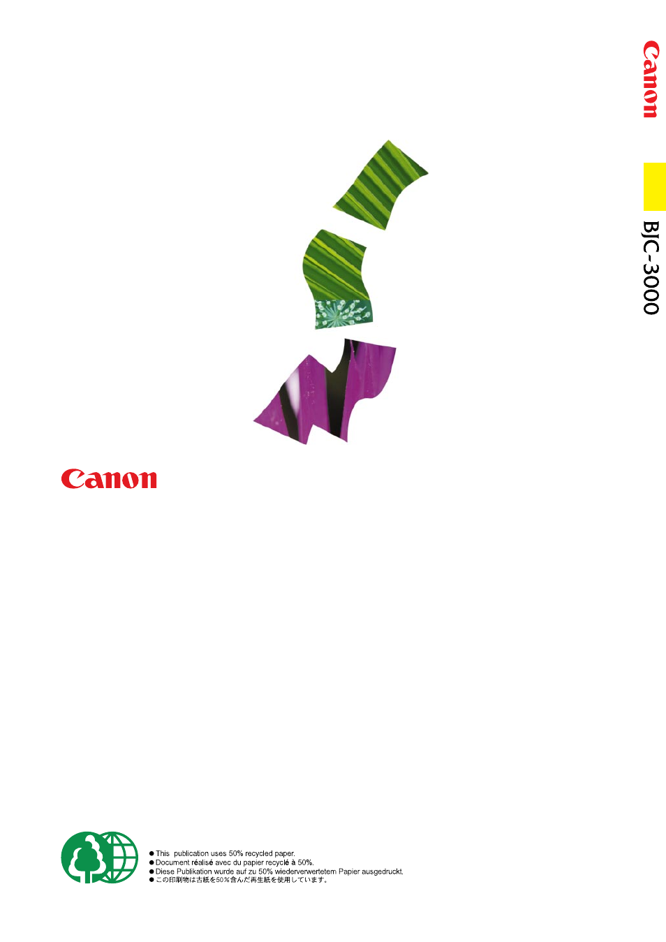 User's g u id e | Canon BJC-3000 User Manual | Page 80 / 80
