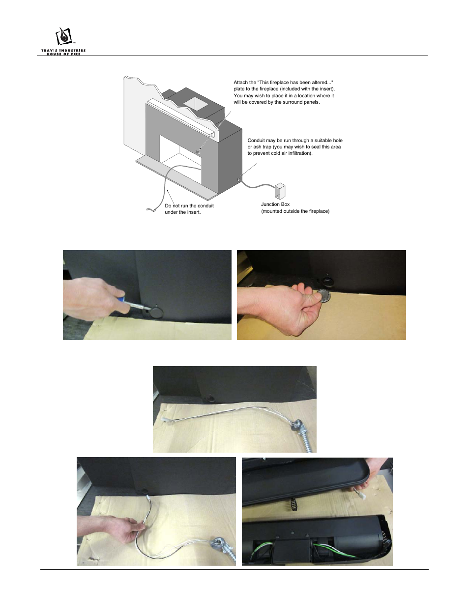 High-temperature wood insert wiring kit | Avalon Firestyles High-Temperature Wood Insert Wiring Kit User Manual | Page 2 / 6