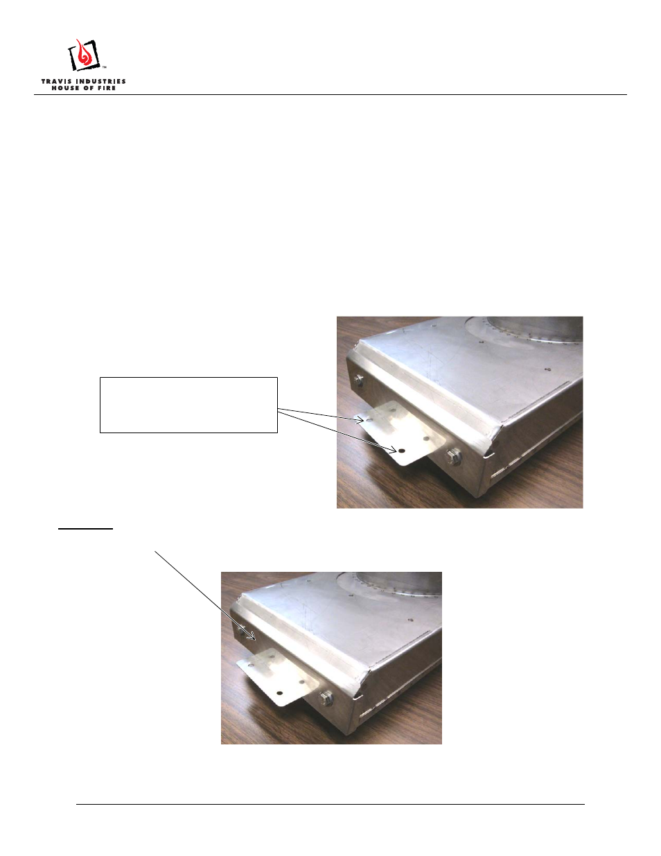 Wood insert adjustable offset adapter | Avalon Firestyles Wood Insert Adjustable Offset Adapter User Manual | Page 2 / 2