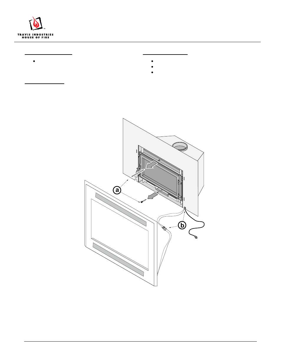 Avalon Firestyles Flush Wood Plus Face User Manual | 2 pages