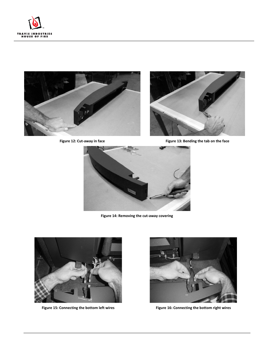 Flush wood plus cypress face installation | Avalon Firestyles Flush Wood Plus Cypress Face User Manual | Page 4 / 7