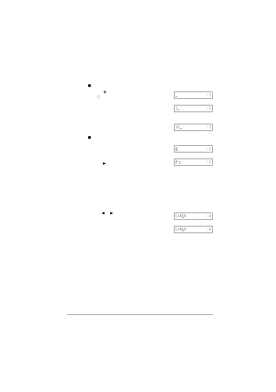 Correcting a mistake | Canon L240 User Manual | Page 36 / 212