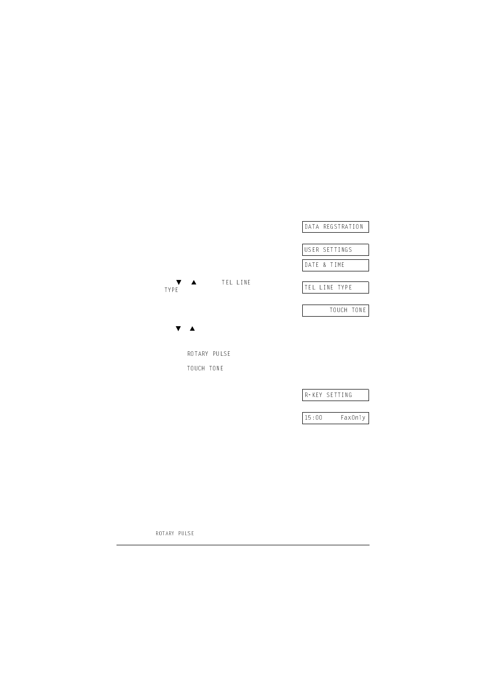 Setting the telephone line type | Canon L240 User Manual | Page 40 / 212