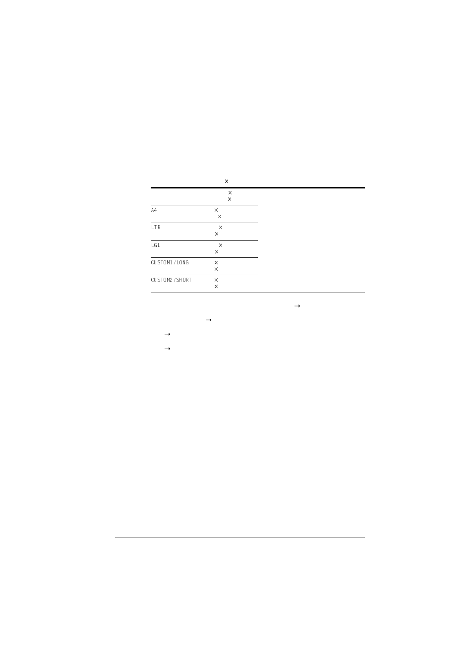 Paper requirements | Canon L240 User Manual | Page 52 / 212