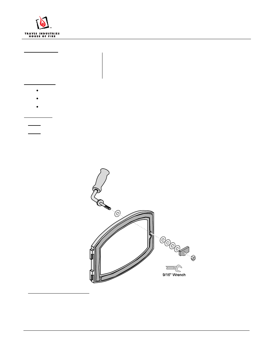 Avalon Firestyles Brushed Aluminum Door User Manual | 1 page