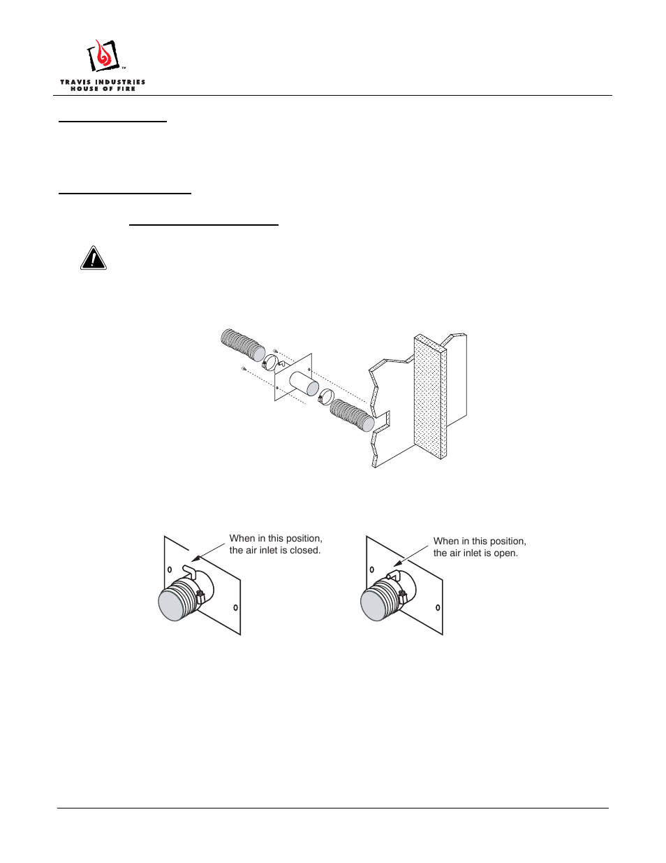 Outside air kit – pellet stoves and inserts | Avalon Firestyles Outside Air Kit User Manual | Page 2 / 2