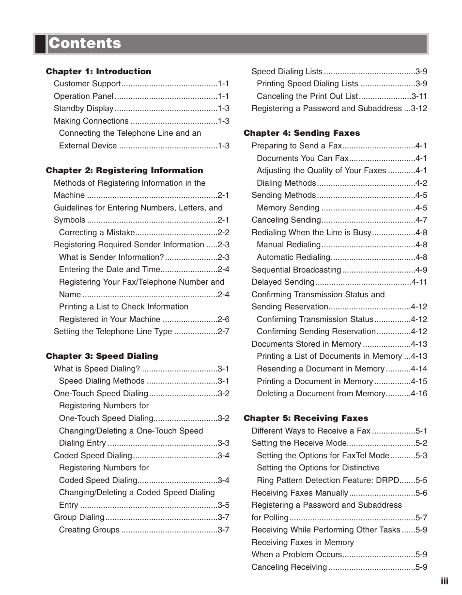 Canon ImageCLASS D680 User Manual | Page 4 / 94