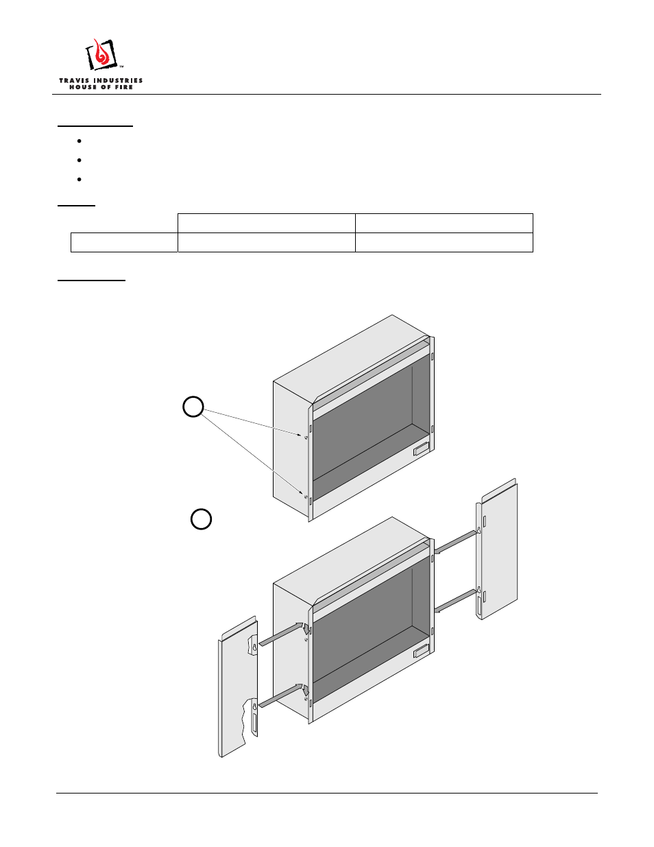 Avalon Firestyles 564 EF-I Surround Panel User Manual | 2 pages