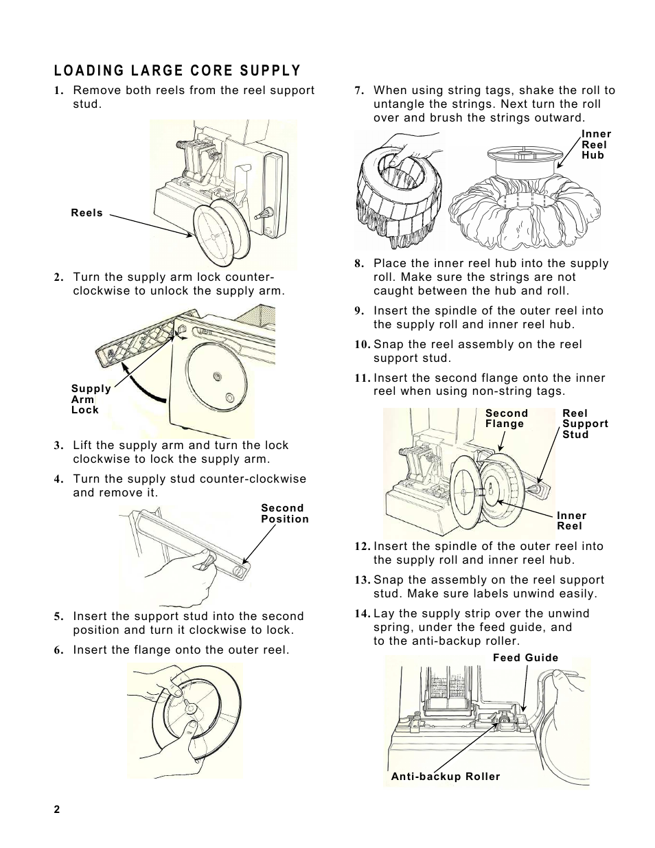 Avery Dennison Monarch 1730 User Manual | Page 2 / 4