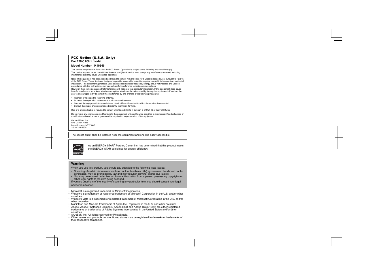 Canon CANOSCAN 9000F User Manual | Page 2 / 19