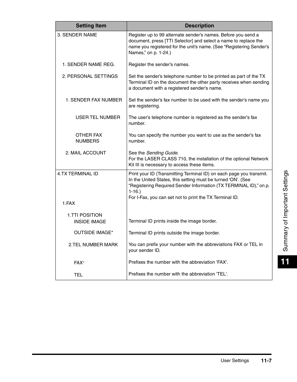 Canon 700 Series User Manual | Page 270 / 365