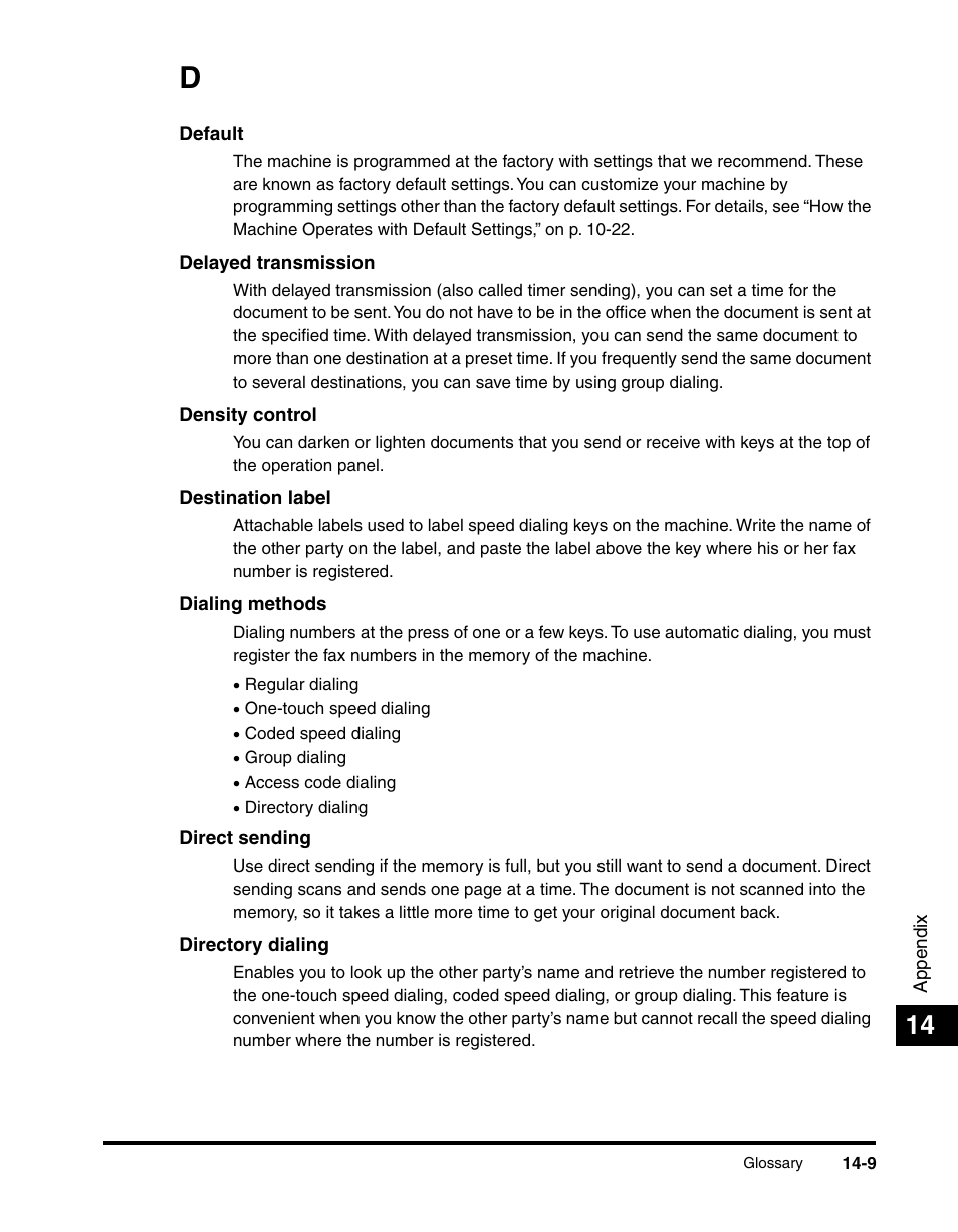 Canon 700 Series User Manual | Page 346 / 365