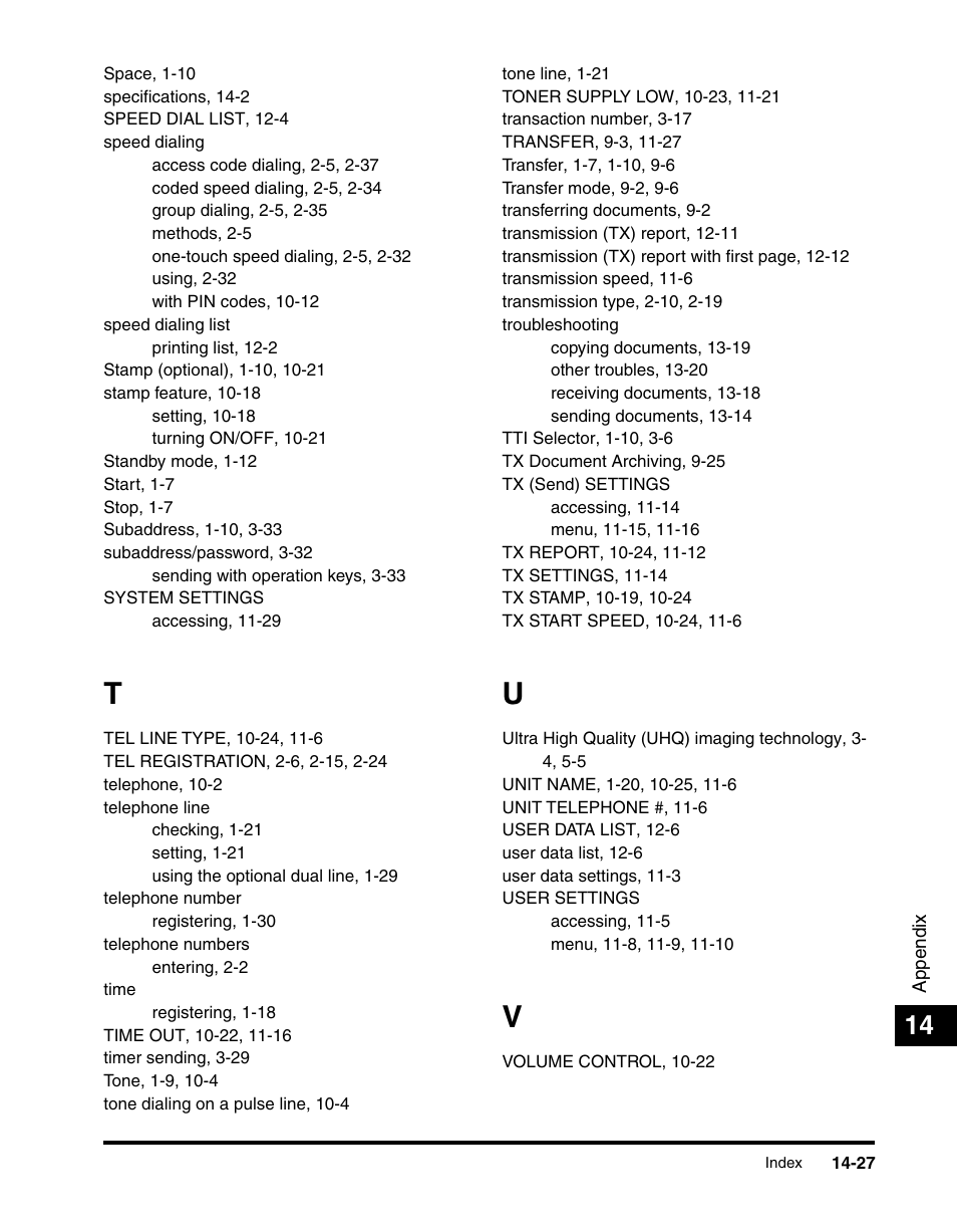 Canon 700 Series User Manual | Page 364 / 365