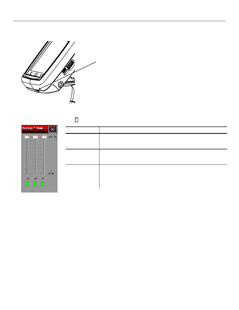 Checking the battery status -2 | Avery Dennison Pathfinder 6057 Operator Handbook User Manual | Page 8 / 36