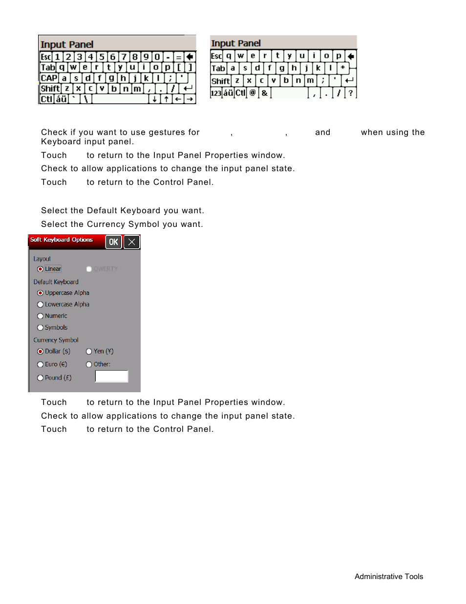 Alphanumsip options | Avery Dennison Pathfinder 6057 System Administrator Guide User Manual | Page 15 / 60